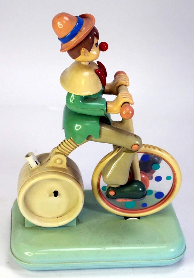 Peter Clown Wecker Uhr Japan Musical Alarm Clock Musikwecker Vintage - Bild 3 von 3