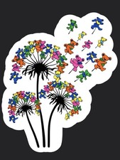  Vinyl Sticker Grateful Dead and Company Jerry Garcia, Weir Deadhead