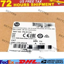 NEW Allen Bradley 2080-LC30-48QVB Micro830 48 I/O Controller FNFP US Free Tax