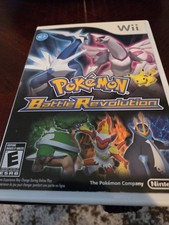 Pokemon Battle Revolution Nintendo Wii Case, Manual Only Disc Not Working