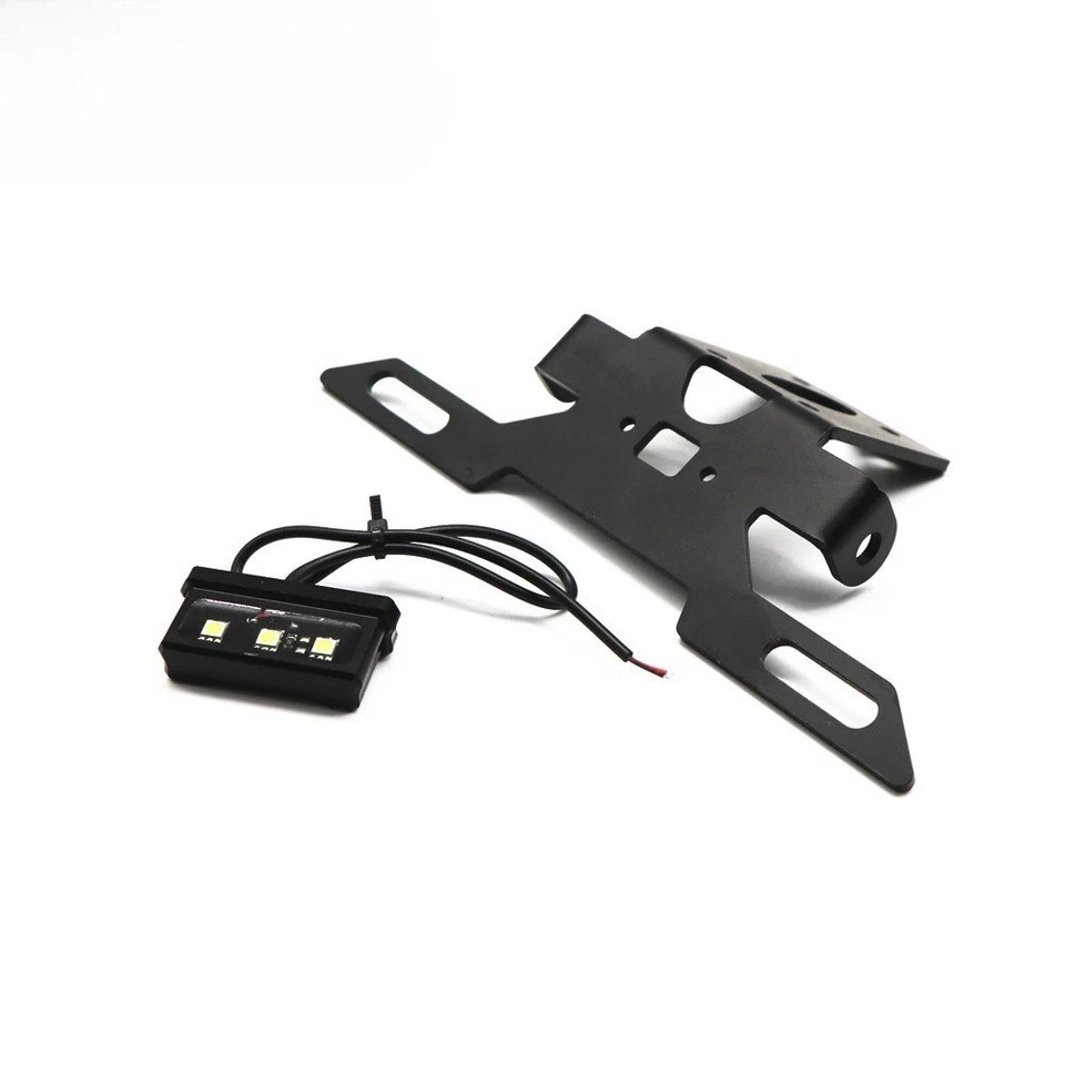 Fit For Yamaha YZF-R6 2017-2020 LED Light Fender Eliminator License Plate Holder Foto 4 de 4