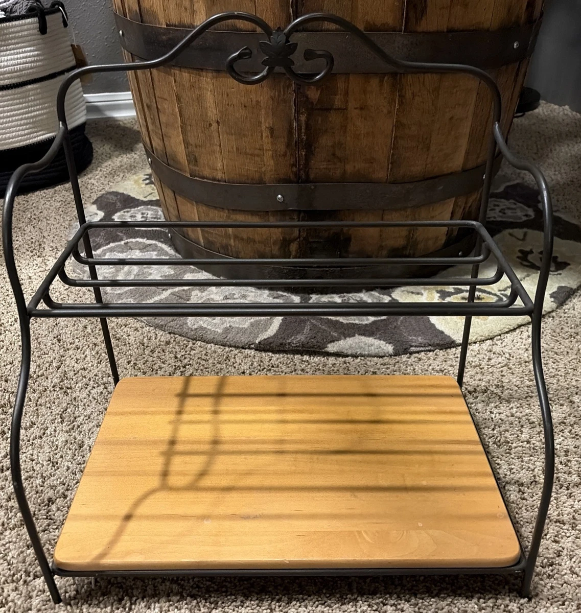 longaberger wrought iron utility shelf products for sale | eBay