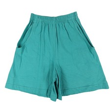 Hang Ten Shorts Womens XS Vintage 90s Teal Green Cotton Knit Made in USA NWT