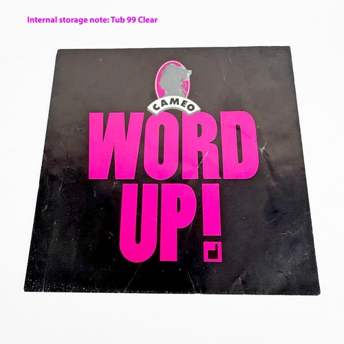 Cameo Word Up 45 Hülle nur 7 Zoll Single Vintage Cover - Bild 1 von 4