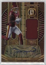 2021 Panini Gold Standard Rookie Jersey Auto 21/149 Dyami Brown #227 Auto 1d59