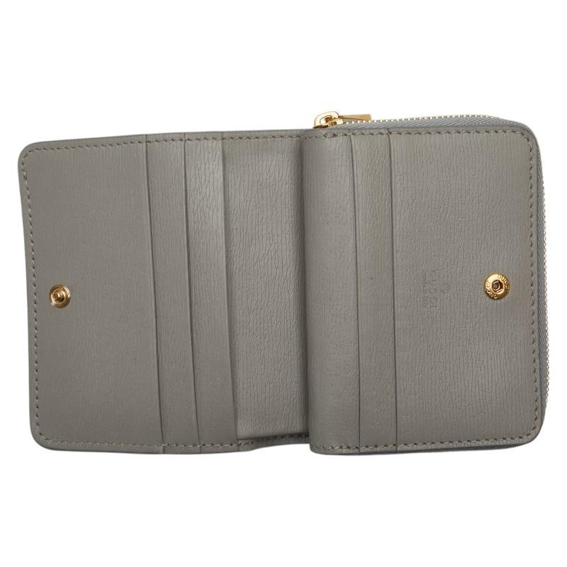 Gucci Script Mini Wallet Folded Wallet 772639 Gra… - image 6
