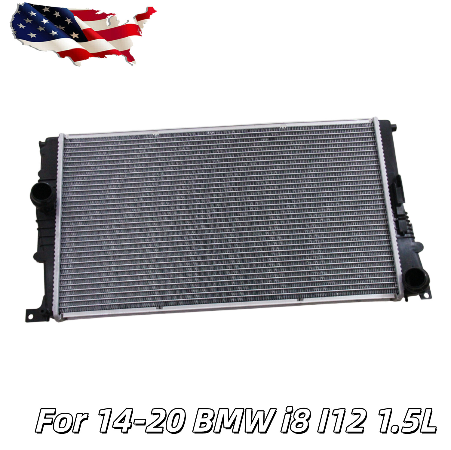 BMW i8 2014-2020 FRONT+OUTER Radiator
