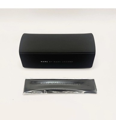 Marc Jacobs Elegant Black Case The Marc Jacobs Sunglasses Eyeglasses Case Black Leather  main image 3