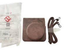 Fintie NEW Fujifilm Instax Square SQ40/SQ1 Camera Case - Vintage Brown w/ Strap