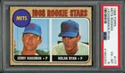 1968 Topps Mets Rookies Jerry Koosman & Nolan Ryan #177 PSA 6 EX-MT! ROOKIE!!!