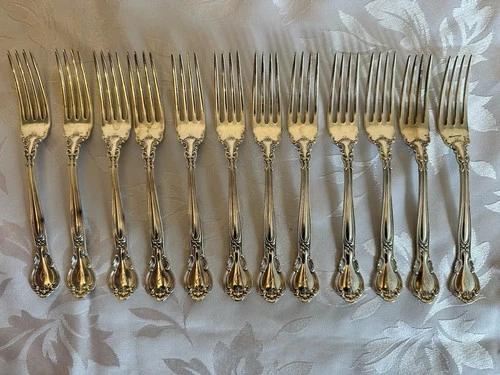 Chantilly by Gorham – Sterling Silver Forks (Set of 12)