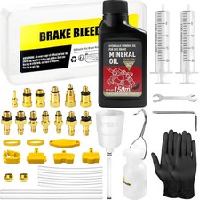 Brake Bleed Kit for Shimano, TEKTRO, TRP Hydraulic Disc Brakes, Bike Brake Bleed