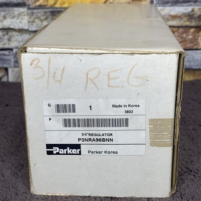 Parker P3NRA96BNN 250PSI Regulator New Old Stock New In Box
