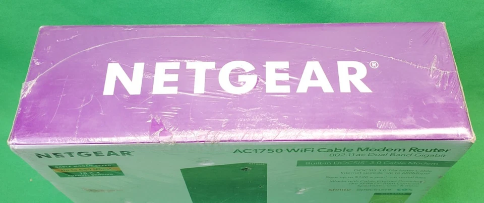 Netgear AC1750 WiFi Cable Modem Router C6300 DOCSIS 3.0 - Image 3 of 4