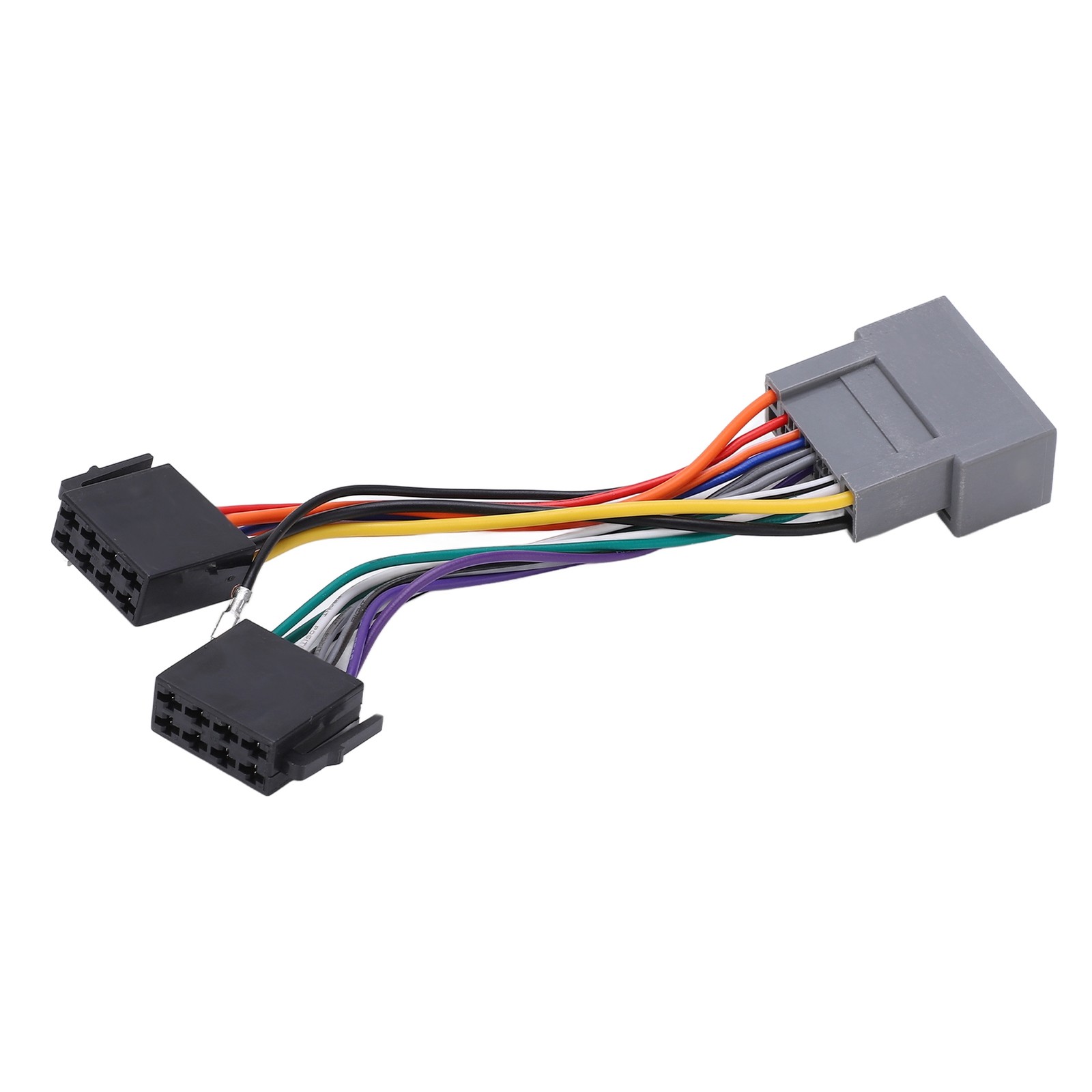 ISO Wiring Harness Connector Lightweight Stereo Radio Connector Adaptor Easy