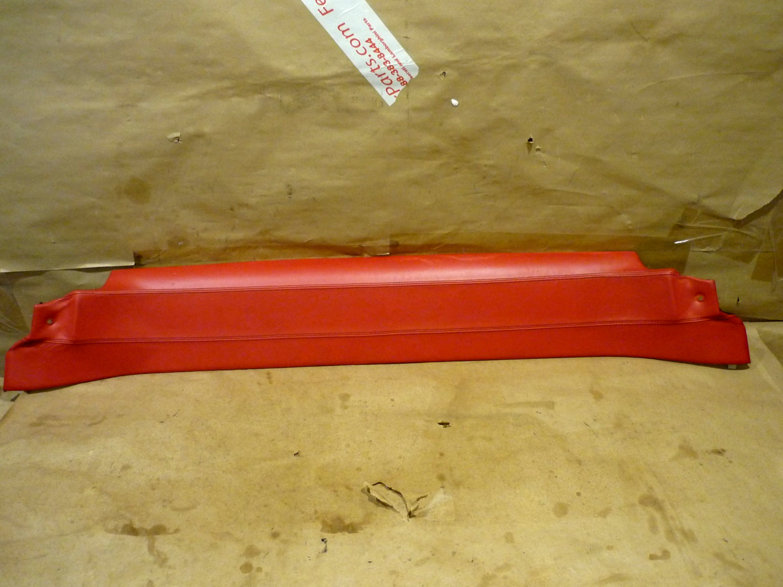 Ferrari 360 Modena - Rear Upper Window Trim - RED - P/N  65870201