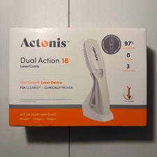 HairMax Actonis 18 Dual Action LaserComb Hair Growth Laser Light Device