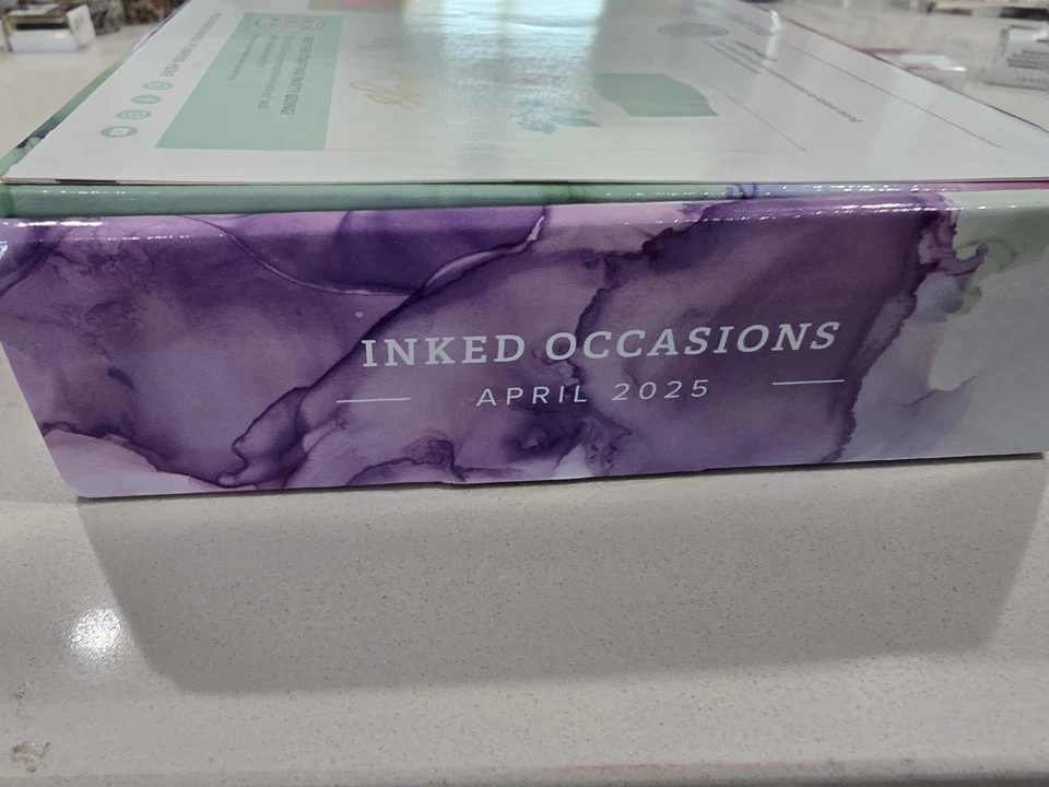 Papel Calabaza ENTINTADO OCASIONES Abr 2025 KIT COMPLETO ¡Con Estampillas y Tinta Estampada! Foto 3 de 3