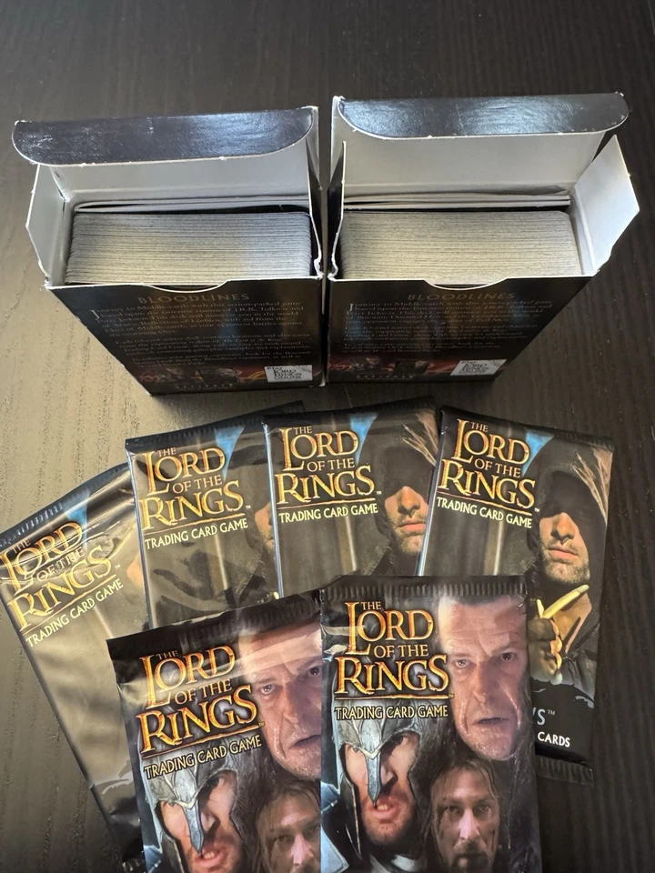 LOTR TCG BLOODLINES (нераспечатанные) бустеры + (открытые) стартеры ВКЛЮЧАЮТ РЕДКИЕ - Изображение 2 из 2