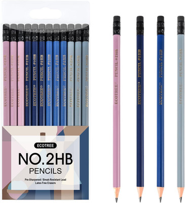 Pencils #2 Pre-Sharpened Pencils for Kids Number 2 Pencil with Erasers for Schoo