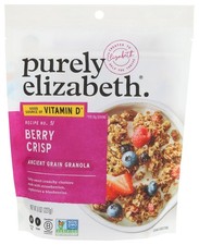 Purely Elizabeth, Berry Crisp, Ancient Grain Granola with Vitamin D, Gluten-F...