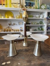 VINTAGE MID CENTURY PULL DOWN CEILING LIGHT E...