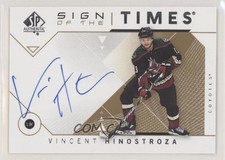 2018-19 SP Authentic Sign of the Times Vincent Hinostroza #SOTT-VH Auto ji8