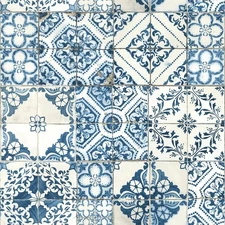 Mediterranean Tile Peel And Stick Wallpaper Removable Washable No Residue 20....