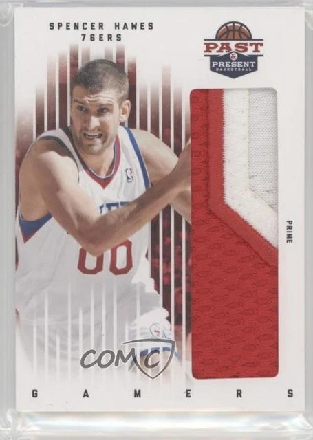 2011-12 Past & Present Gamers Materials Prime 9/15 Spencer Hawes #87 0af