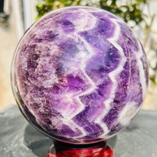 6.78LB Natural and beautiful dreamy amethyst crystal ball for healing