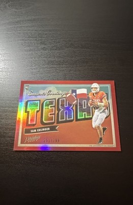 2021 Panini Prestige - Seasons Greetings Sam Ehlinger #SG-19 Xtra