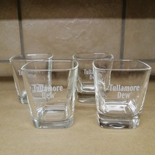 Tullamore Dew Becher 4x Glas Irish Whisky