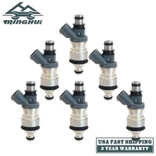 6* Fuel Injectors Fit For 1996-1998 Toyota 4Runner Toyota T100 3.4L 1995-1998
