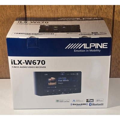 Alpine iLX-W670 7'' Car Stereo Receiver Apple CarPlay Android Auto Bluetooth