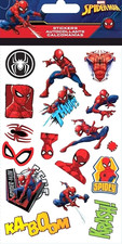 Spider-Man-Sticker Sheet Set-35 Stickers Double-Sided Licensed-New