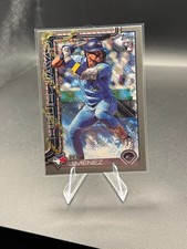 2025 Topps Leo Jimenez Holiday Silver Glitter