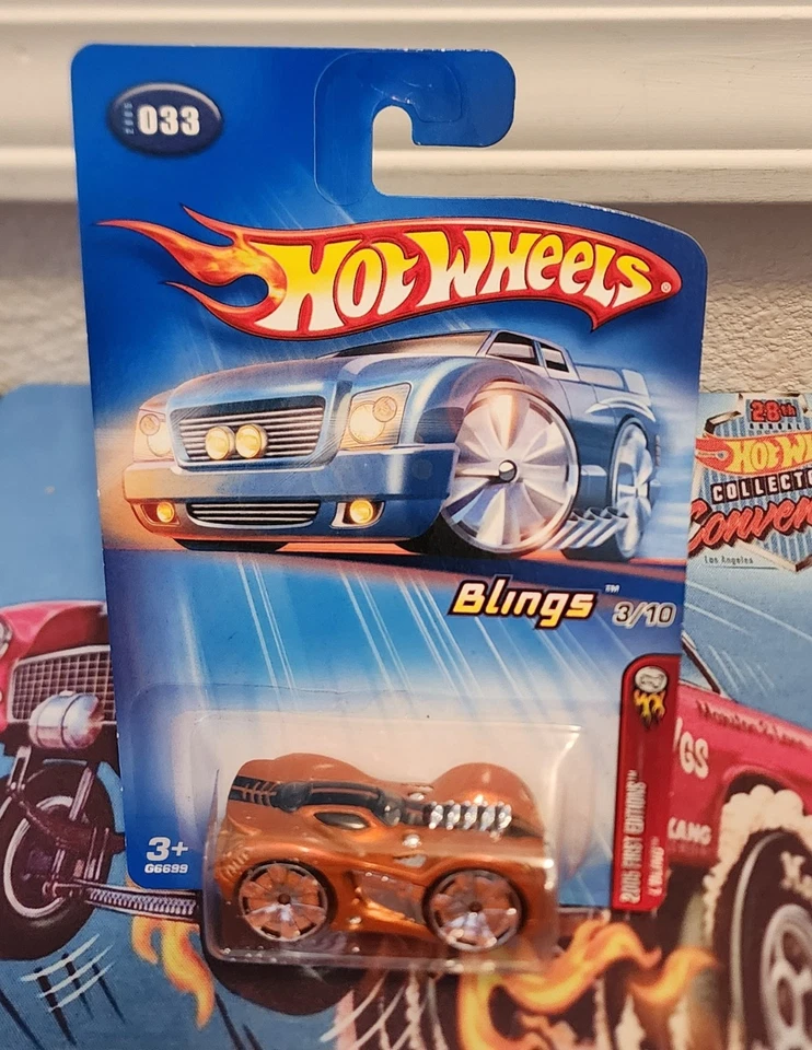 Hot Wheels L'Bling 33/187 Orange 2005 Mainline B - Image 2 of 3