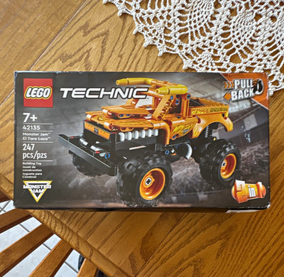 LEGO Technic Monster Jam El Toro Loco Pull-Back 2-in-1 Set 42135 247pc