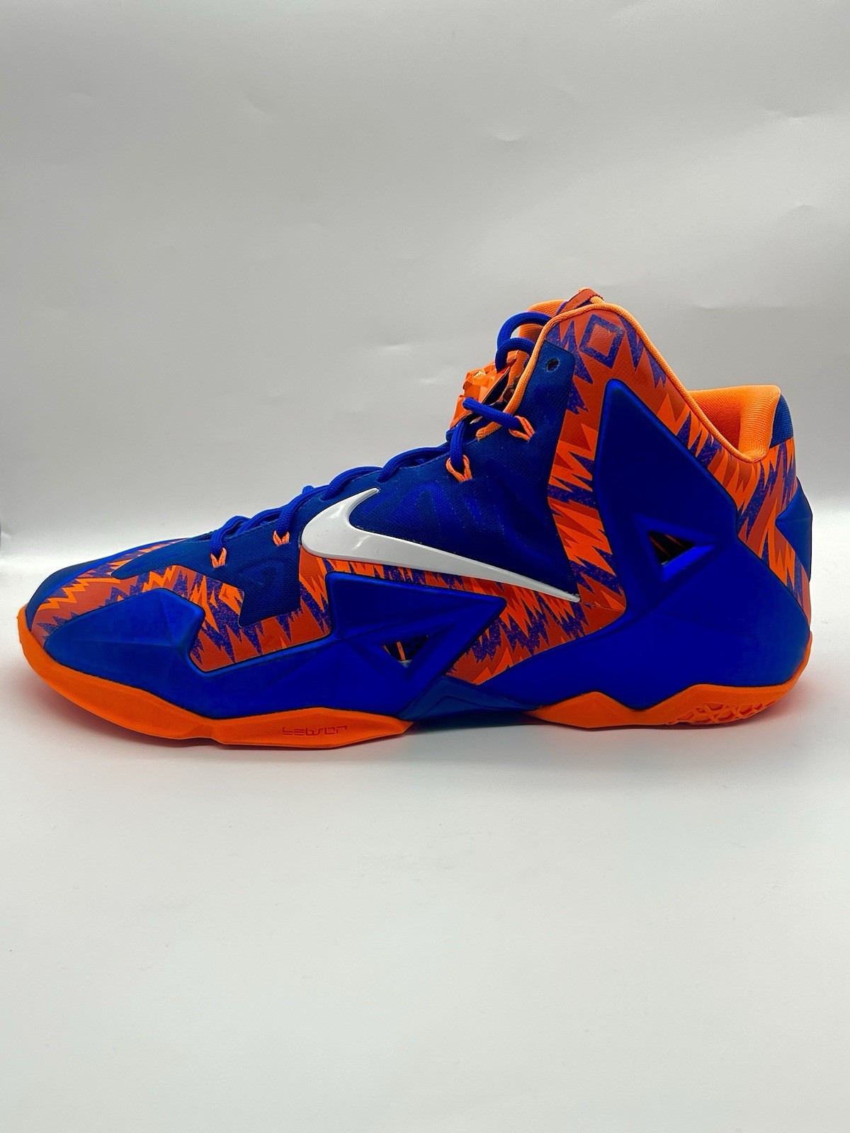 Size 14 - Nike LeBron 11 “Florida Gators Away” PE SAMPLE 2013