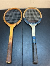 vintage tennis rackets wooden