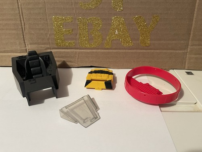 #ad Gi Joe Tiger Force Tiger Shark Parts Vintage 80s Hasbro ARAH Shield Engine Cover $13.99