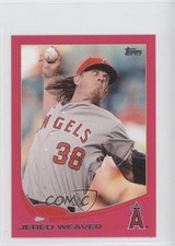2013 Topps Mini Pink 9/25 Jered Weaver #36 1j6