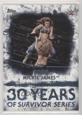 2018 WWE Undisputed 30 Years of Survivor Series Blue 18/25 Mickie James 3j2
