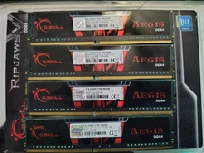 G. SKILL Aegis 32GB Memory (4 x 8GB) (DDR4-3000) (F4-3000C16D-16GISB)