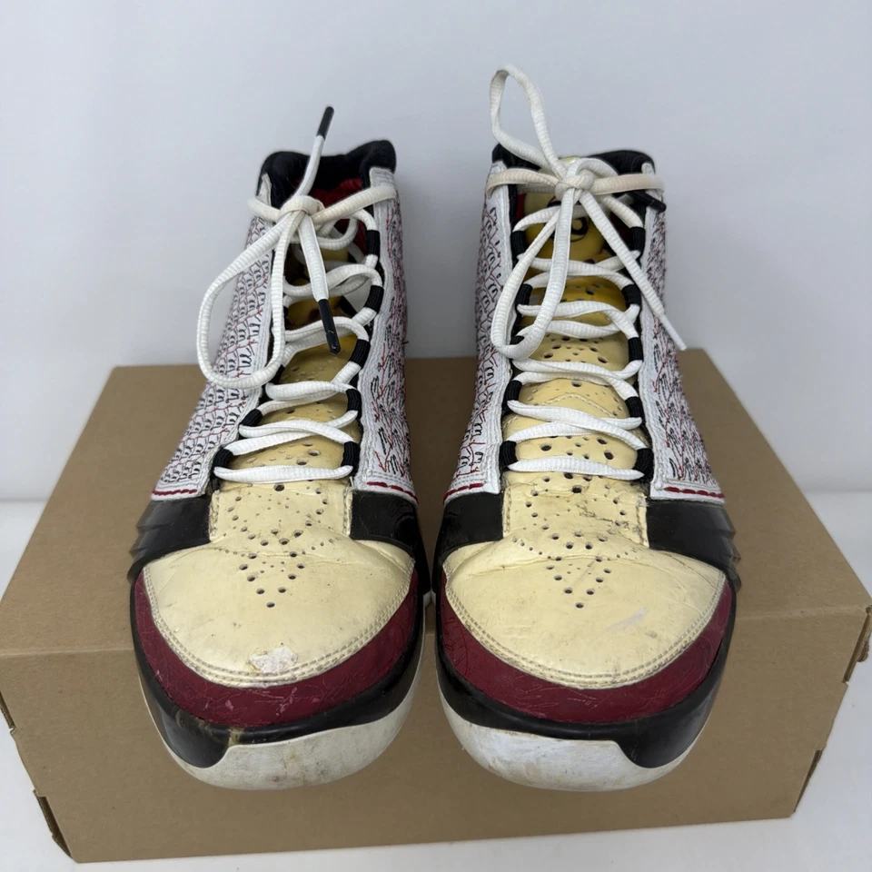 Air Jordan 23 OG All-Star Bred blanco rojo para hombre talla 11 318376-101 Foto 2 de 4