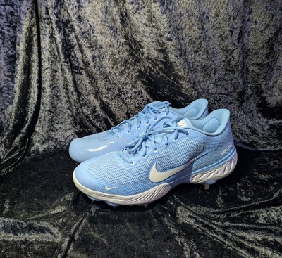 NIKE Alpha Huarache Elite Baseball Cleats Mens 14 UNC Blue White Jack  Flaherty