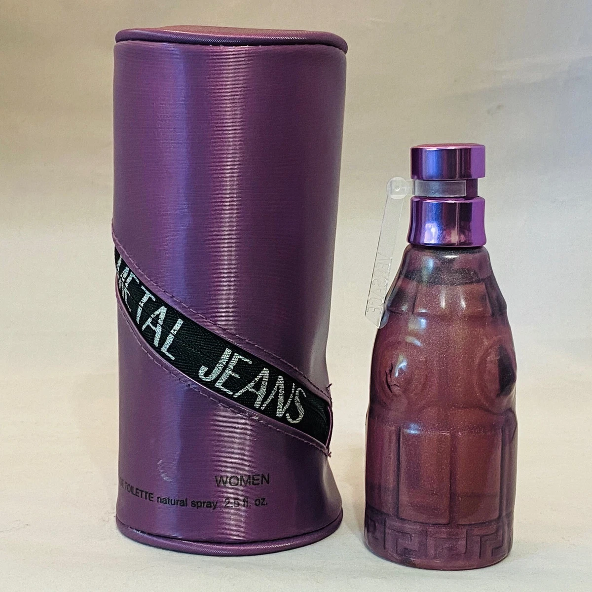Versace Metal Jeans for Women 2.5 oz 75 ml eau de toilette