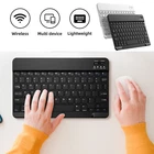 Slim Bluetooth Keyboard & Mouse Combo- Wireless for PC, Laptop, Mac, iOS, Tablet
