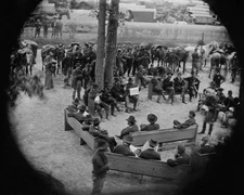 GENERAL ULYSSES S. GRANT WITH COUNCIL OF WAR 11x14 GLOSSY PHOTO PRINT