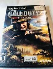 Call of Duty 2 Big Red One (Sony PlayStation 2) PS2 GAME COMPLETE 